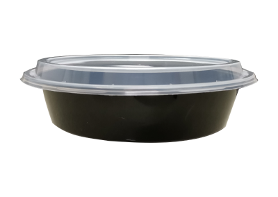 Food Container 48oz Black